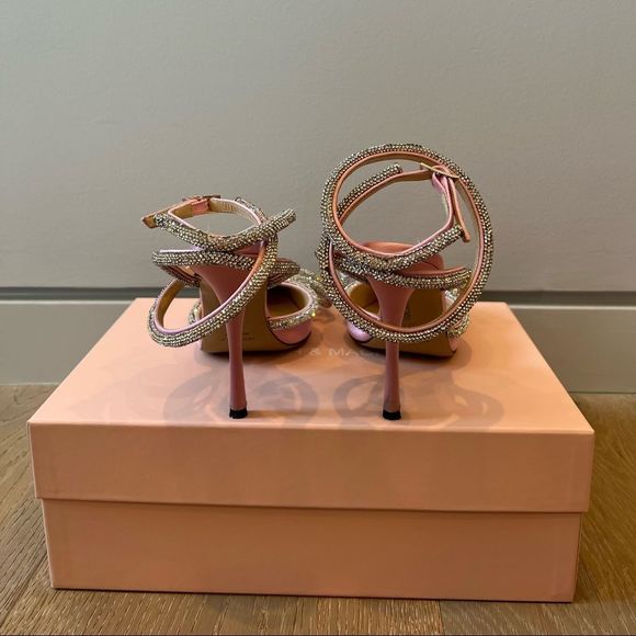 MACH & MACH DOUBLE BOW SILK SATIN PUMPS - Picture 6 of 9